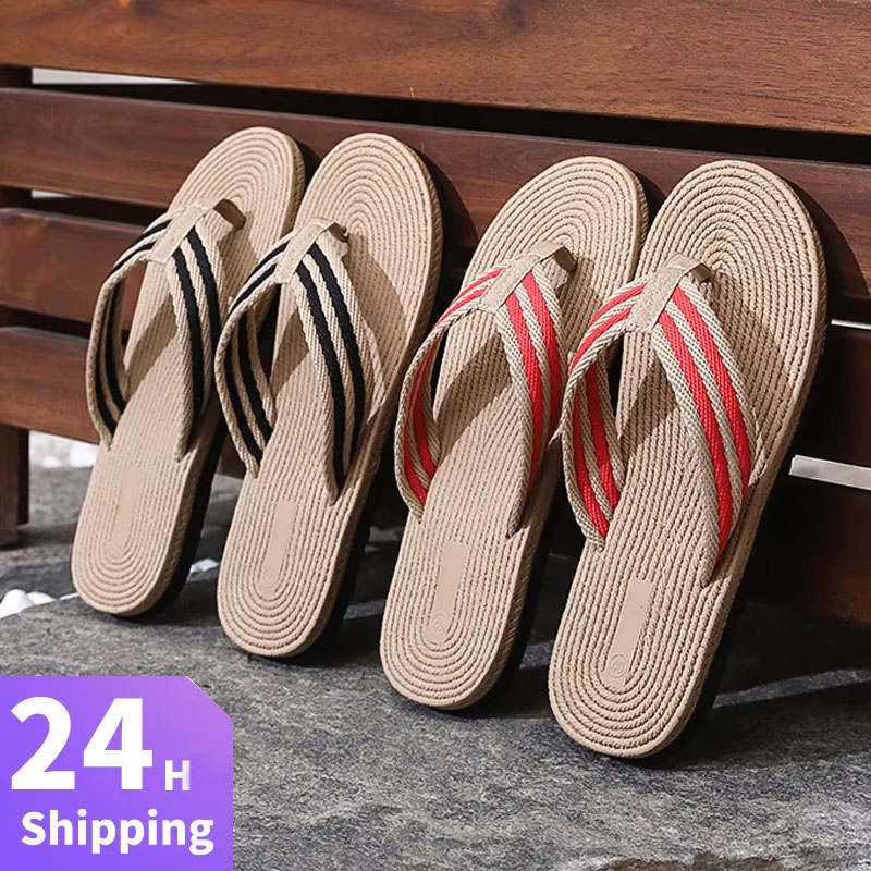 Kids Outdoor House With Slide - Summer Men Flip Flops Flat Sandals