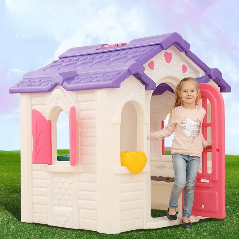 Kids Outdoor Cubby House - Customize Toys Cottage House Used Mushroom