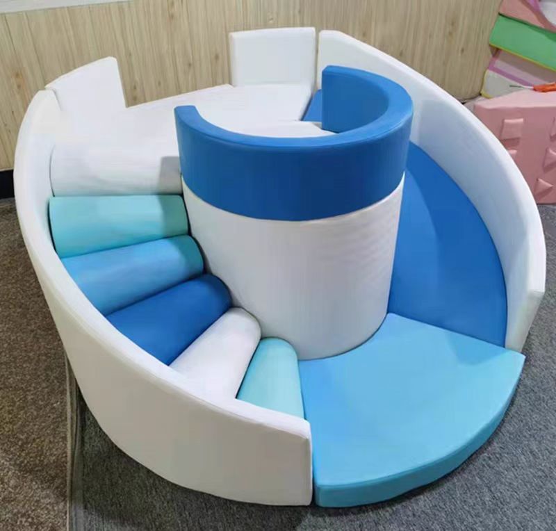 Commercial Indoor/Outdoor Soft - Kids Outdoor House With Slide ulasan dan harga