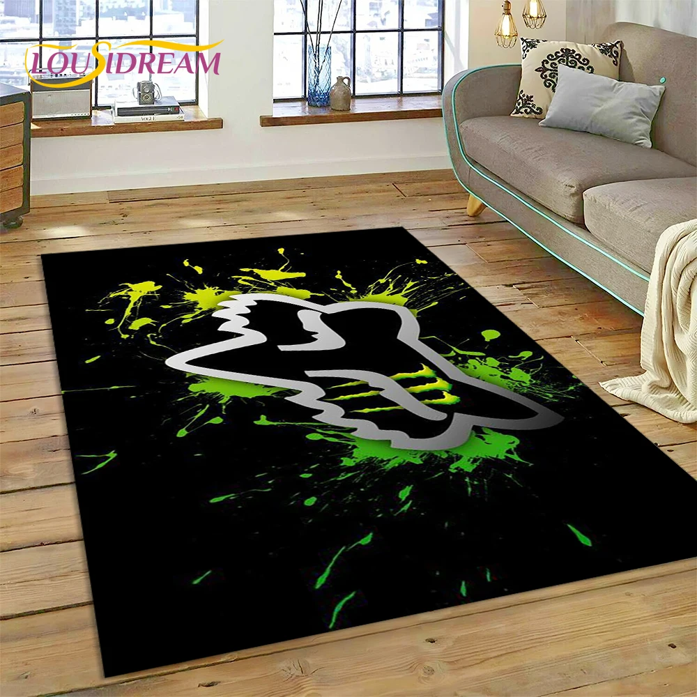 3D F-FOX Logo Racing Carpet Ru - Kids Outdoor Play Area ulasan dan harga