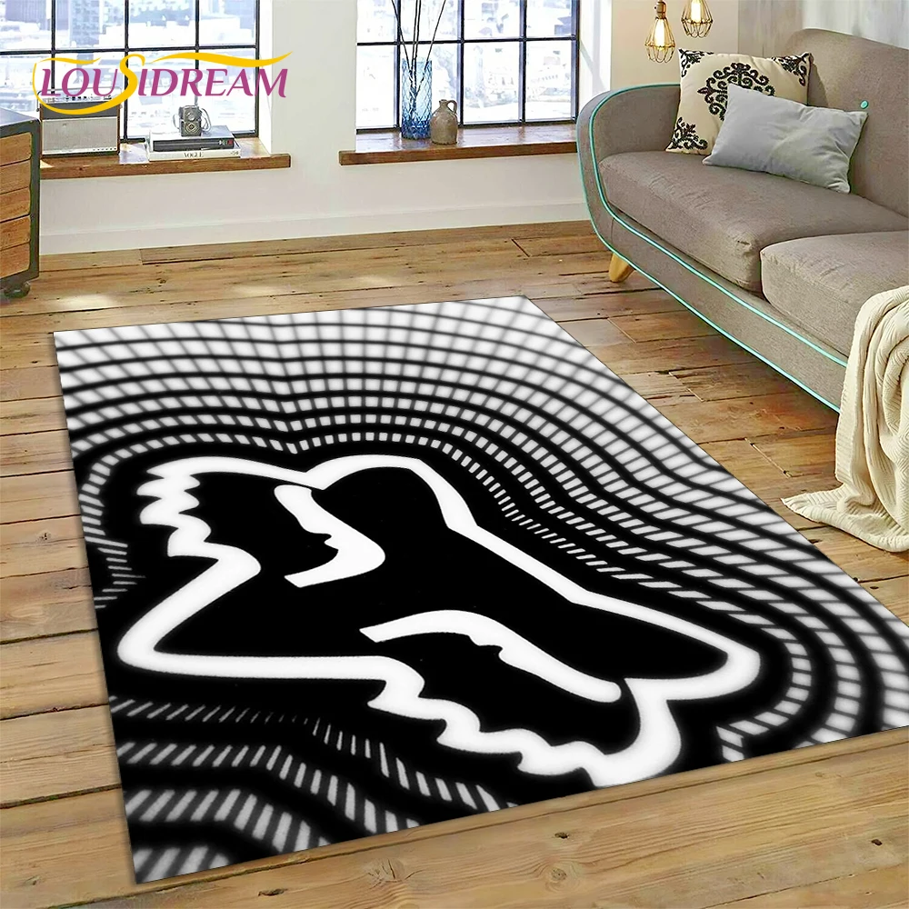 3D F-FOX Logo Racing Carpet Ru - Kids Outdoor Play Area ulasan dan harga