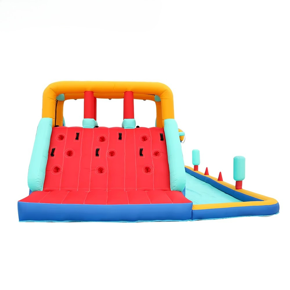 Outdoor Inflatable Bouncy Cast - Kids Outdoor House With Slide ulasan dan harga