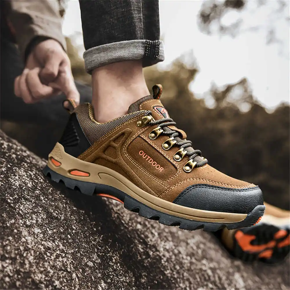 Non-slip Lace Up Hiking Tennis - Kids Outdoor Volleyball Shoes ulasan dan harga