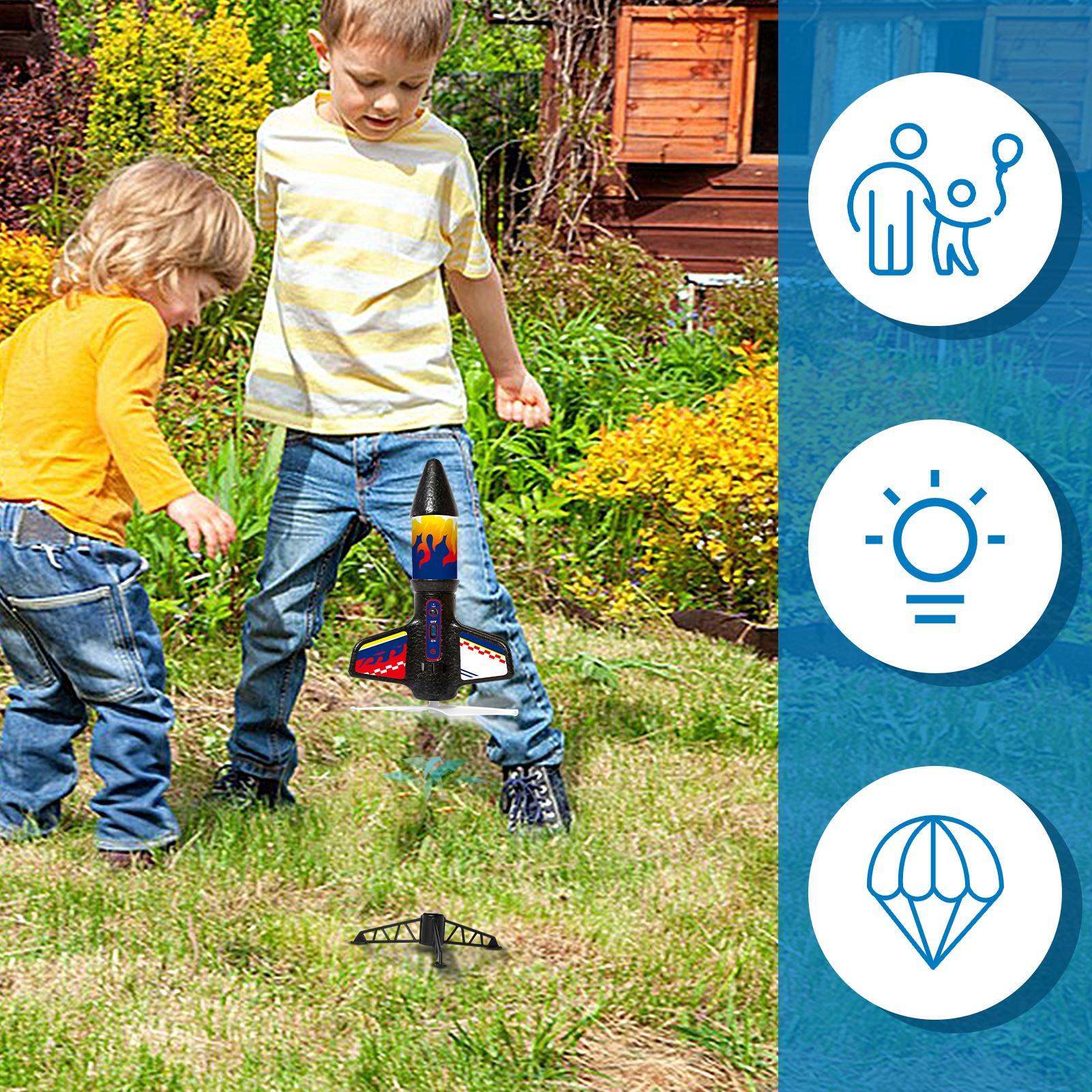 Rocket Toy for Kids Launching  - Kids Outdoor Learning Activities ulasan dan harga