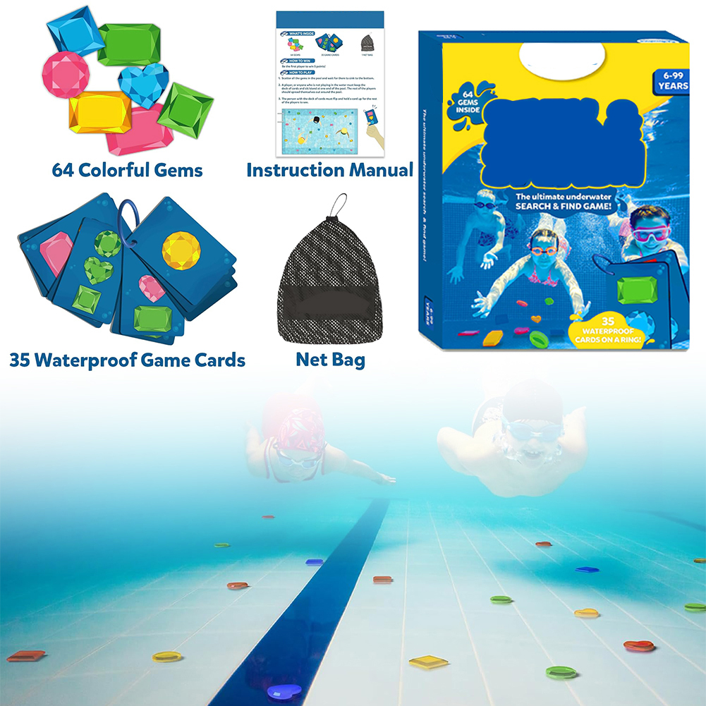 Diving Gems Pool Toy Underwate - Kids Outdoor Learning Activities ulasan dan harga