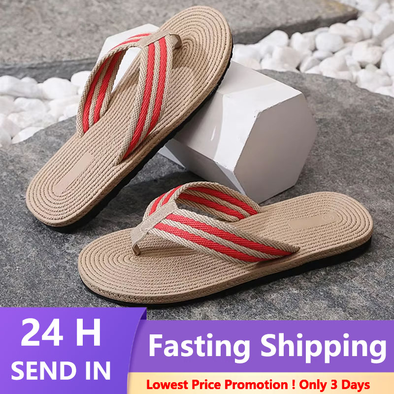 Summer Men Flip Flops Flat San - Kids Outdoor House With Slide ulasan dan harga