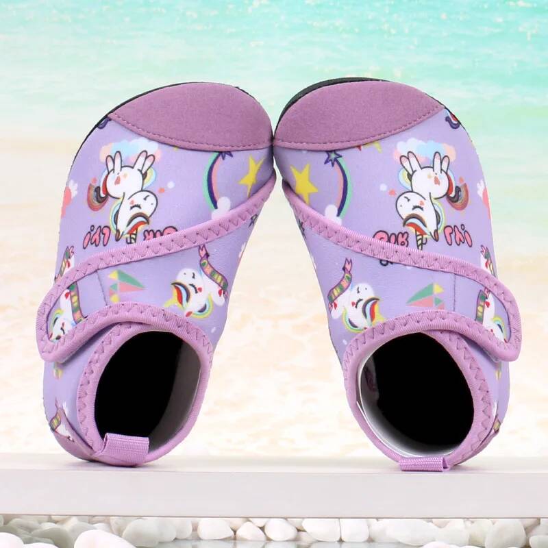 Cartoon Animals Boys Girls Aqu - Kids Indoor Outdoor Slippers ulasan dan harga