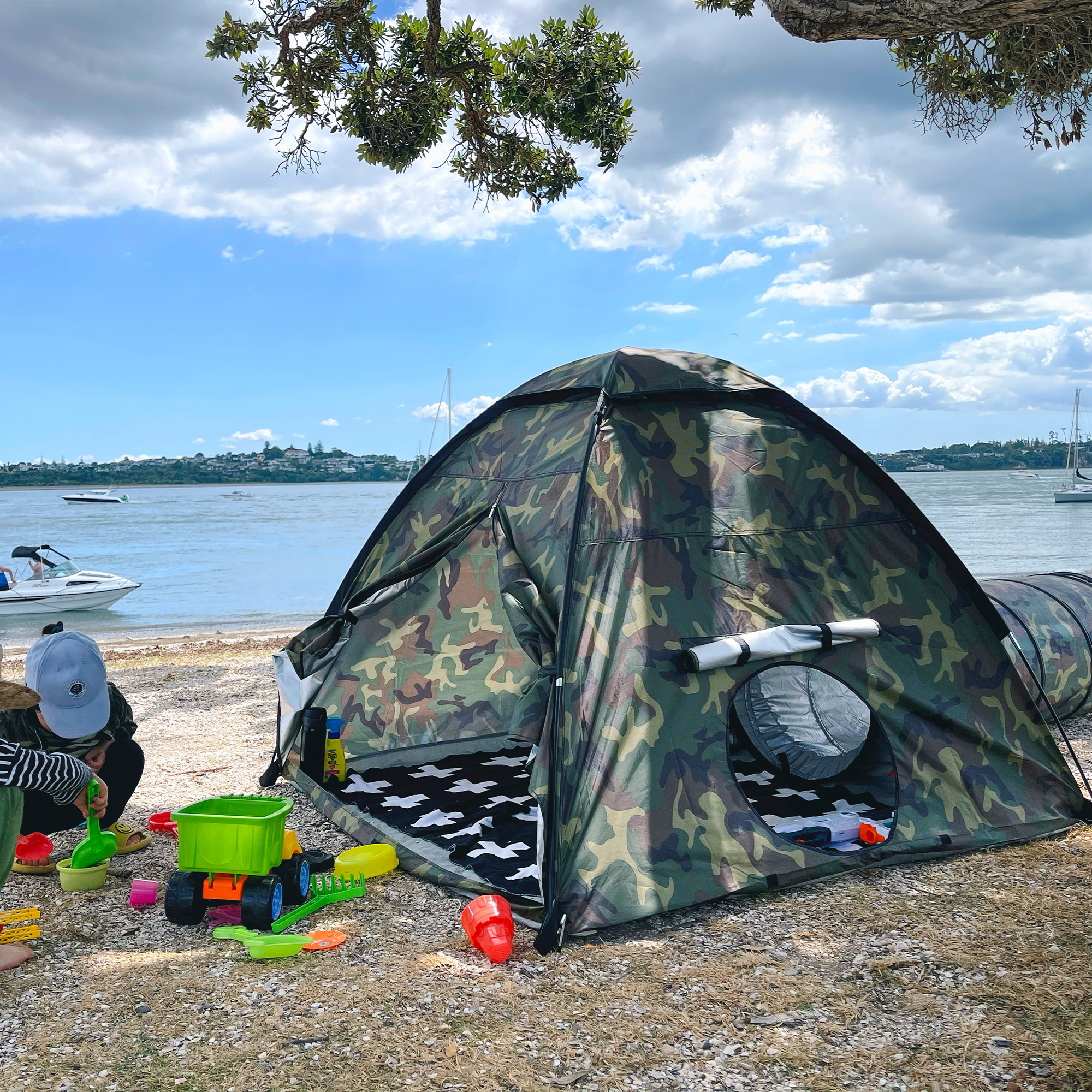 Children Play Tent Camouflage  - Kids Outdoor Play Ideas ulasan dan harga