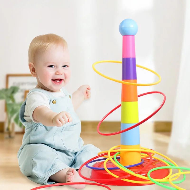 Kids Ring Toss Game, Stacking  - Kids Outdoor Learning Activities ulasan dan harga