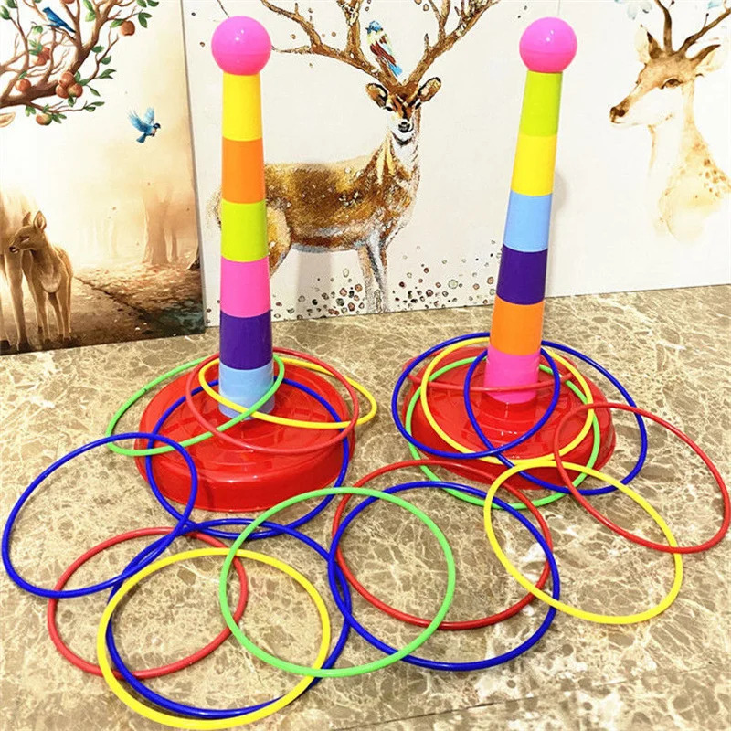 Kids Ring Toss Game, Stacking  - Kids Outdoor Learning Activities ulasan dan harga