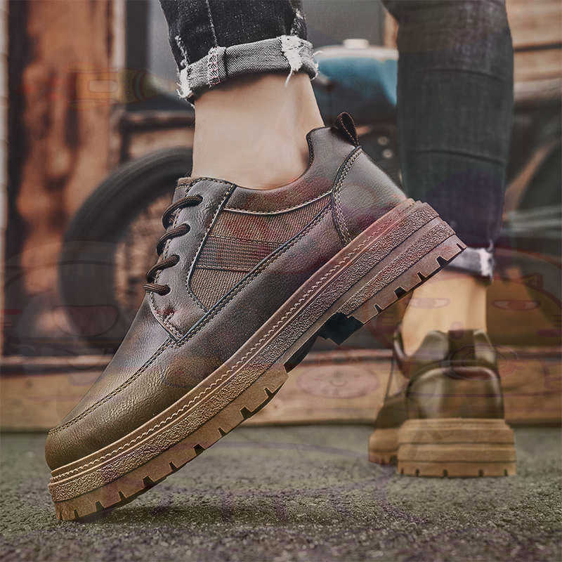 Dark Natural Leather Fashion T - Kids Outdoor Volleyball Shoes ulasan dan harga