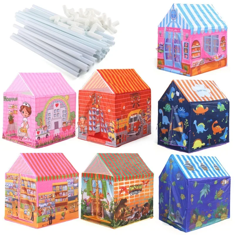 Children Indoor Car Tent Toys  - Kids Outdoor Cubby House ulasan dan harga