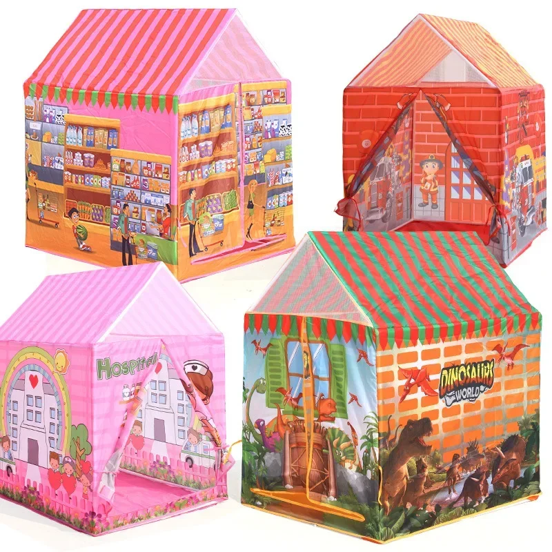 Children Indoor Car Tent Toys  - Kids Outdoor Cubby House ulasan dan harga