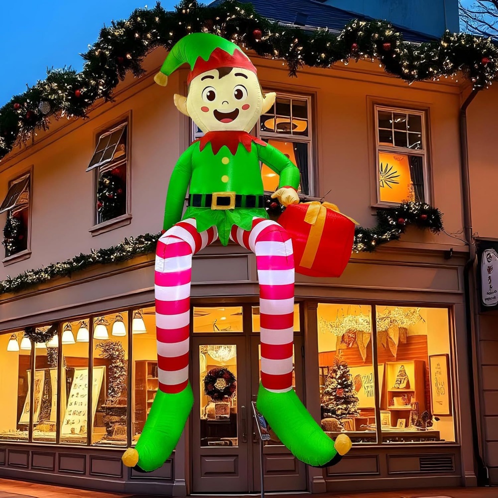 8FT Christmas Inflatables Sitt - Kids Outdoor Play Area ulasan dan harga