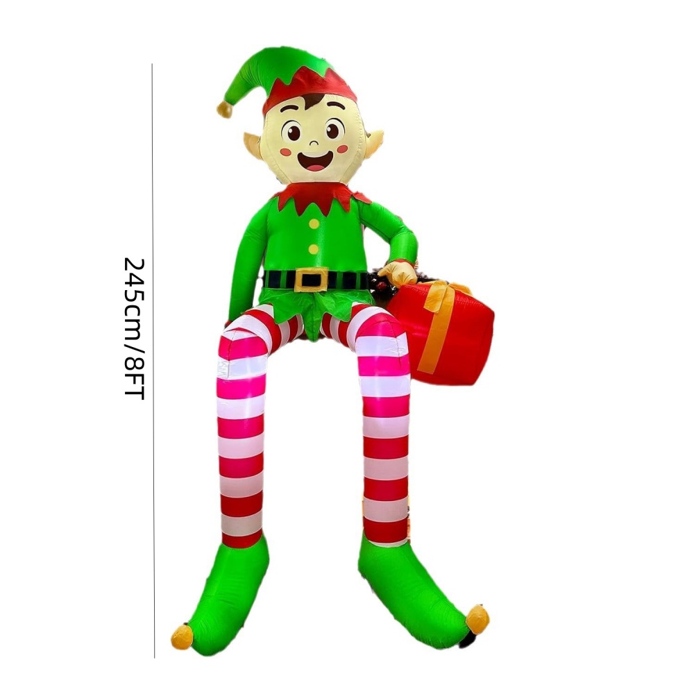 8FT Christmas Inflatables Sitt - Kids Outdoor Play Area ulasan dan harga