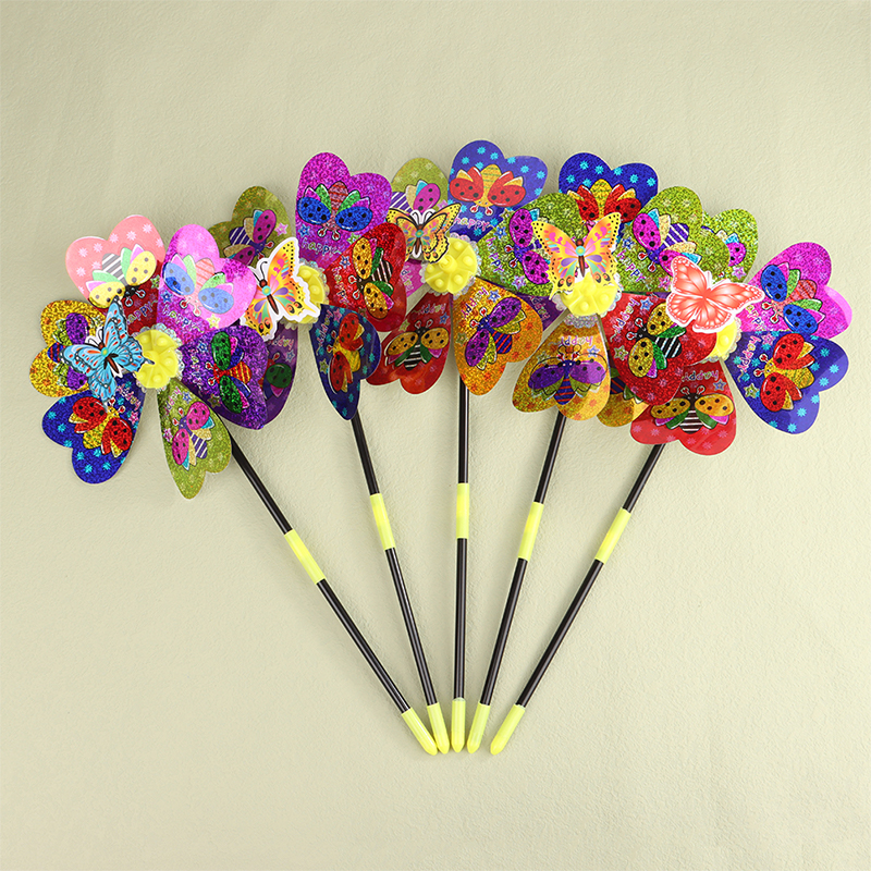 1Pc Colorful Sequin Windmill C - Kids Outdoor Play Area ulasan dan harga