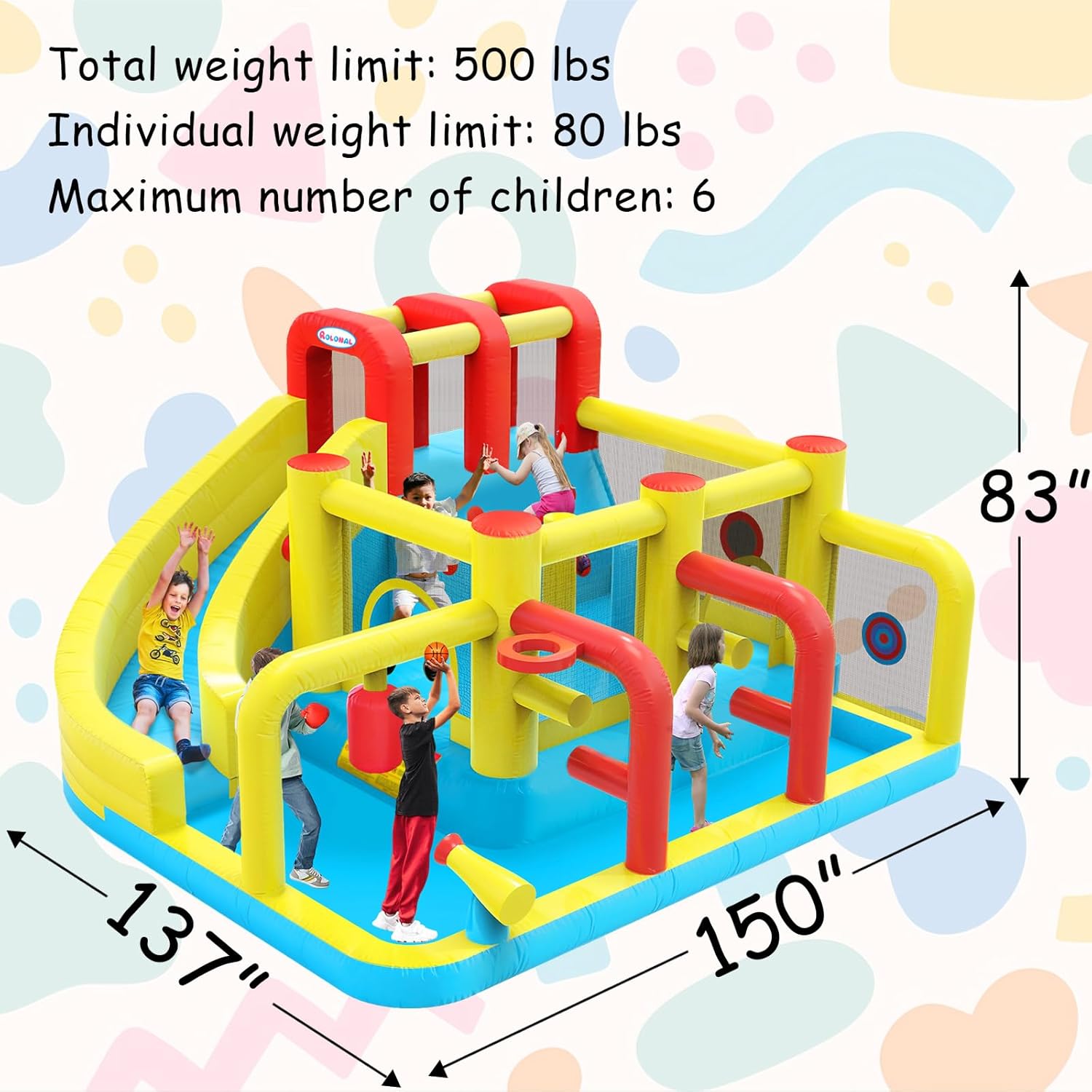 Kids Inflatable Water Slide Bo - Outdoor Games For Kids ulasan dan harga