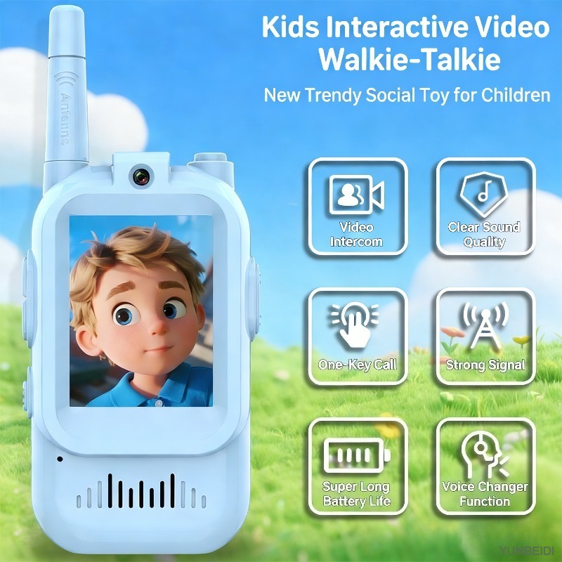 2PCS Kids Video Walkie Talkies - Kids Outdoor Education ulasan dan harga