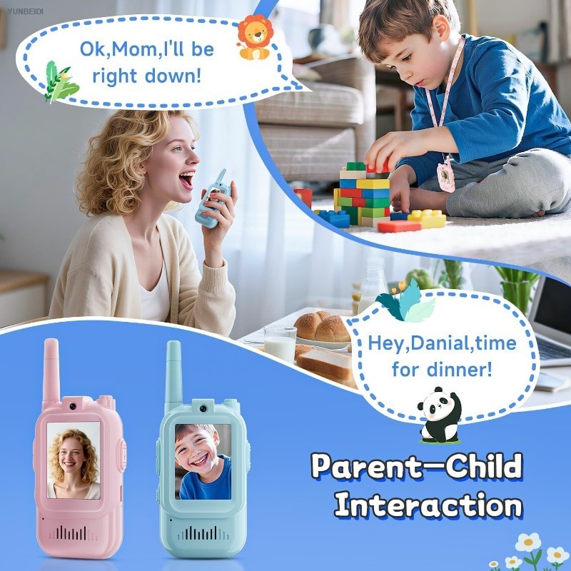 2PCS Kids Video Walkie Talkies - Kids Outdoor Education ulasan dan harga