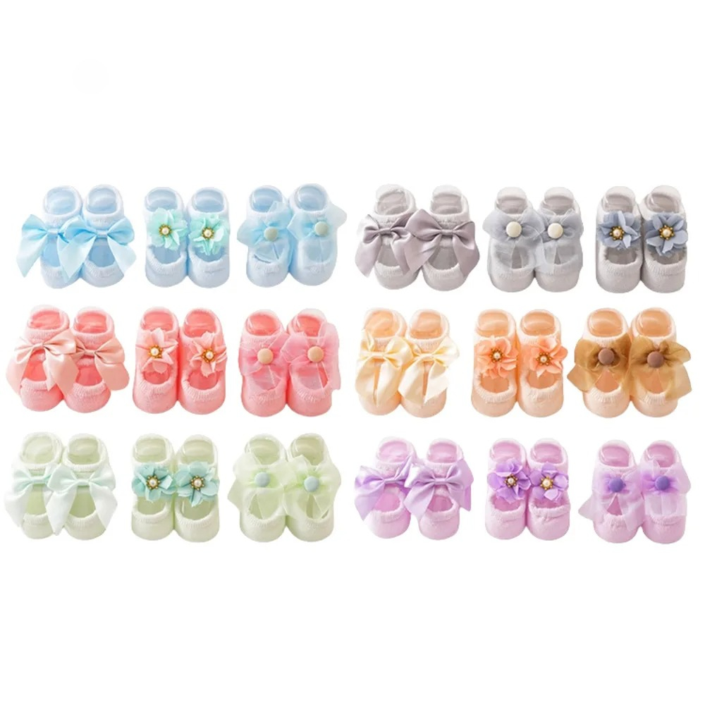 3 Pairs Non-slip Children Floo - Kids Indoor Outdoor Slippers ulasan dan harga