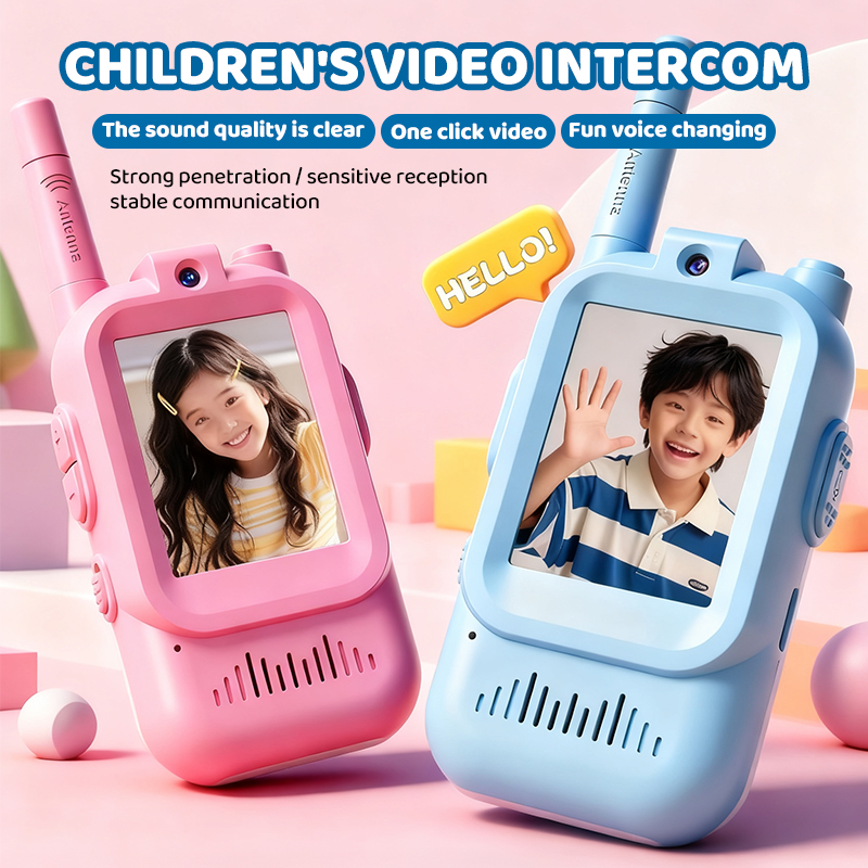 2pcs Kids Video Walkie Talkie  - Kids Outdoor Education ulasan dan harga