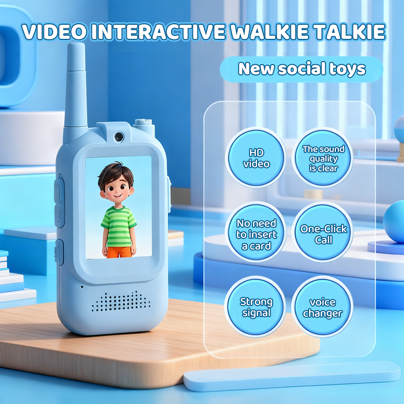 2pcs Kids Video Walkie Talkie  - Kids Outdoor Education ulasan dan harga